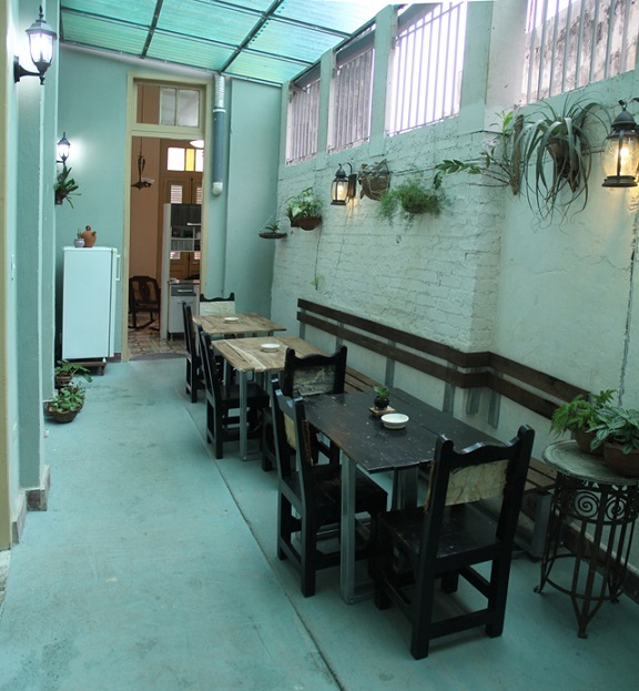 'Interior Patio' Casas particulares are an alternative to hotels in Cuba.